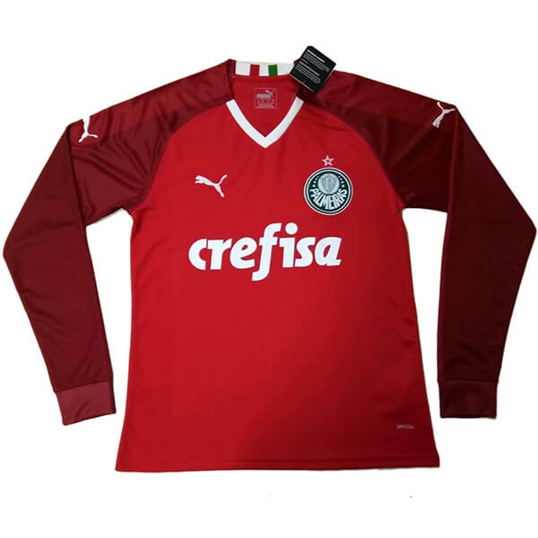 Camiseta Palmeiras Tercera equipación ML Portero 2019-2020 Rojo